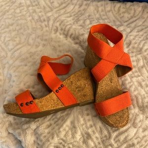 Lucky Brand Cork Wedges